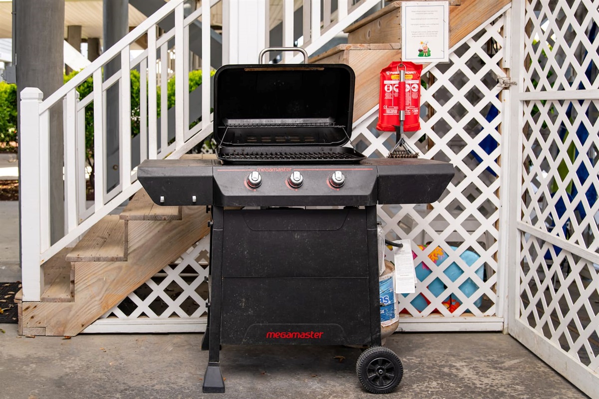 Gas grill for your use. 