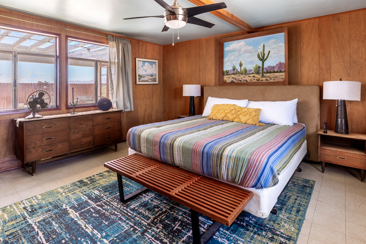 Spacious master bedroom