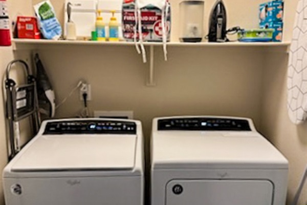 Full sized Washer and Dryer