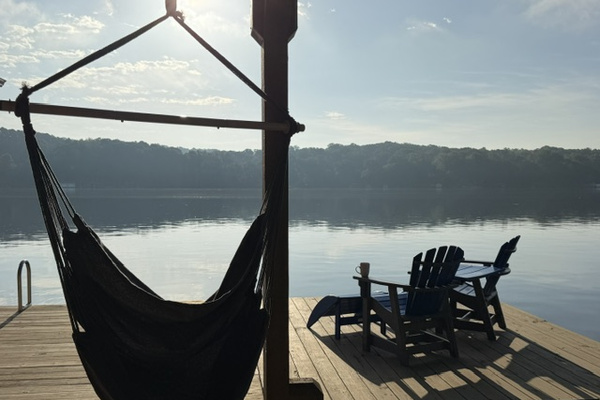 Consider this your permission to do absolutely nothing. Grab the hammock, take in the view and stay awhile.