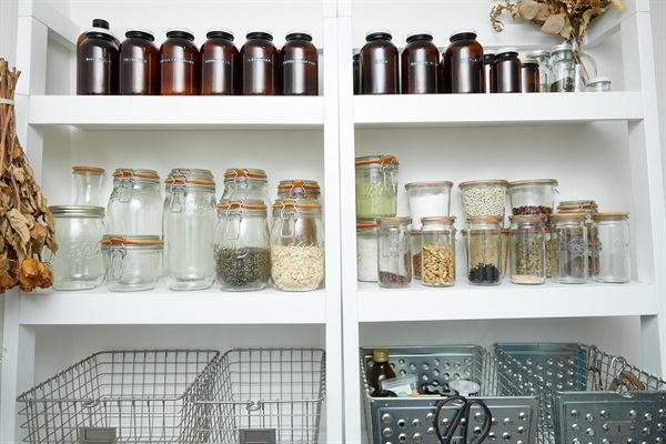 Feel free to partake in any food/beverages on the shelves or in the fridge