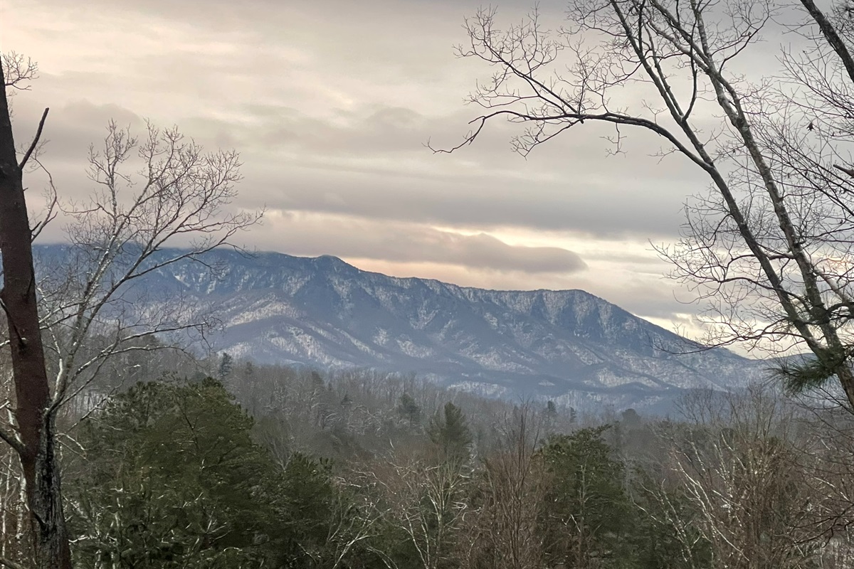 There's something magical about snow in the mountains! Come in the winter and see for yourself.
