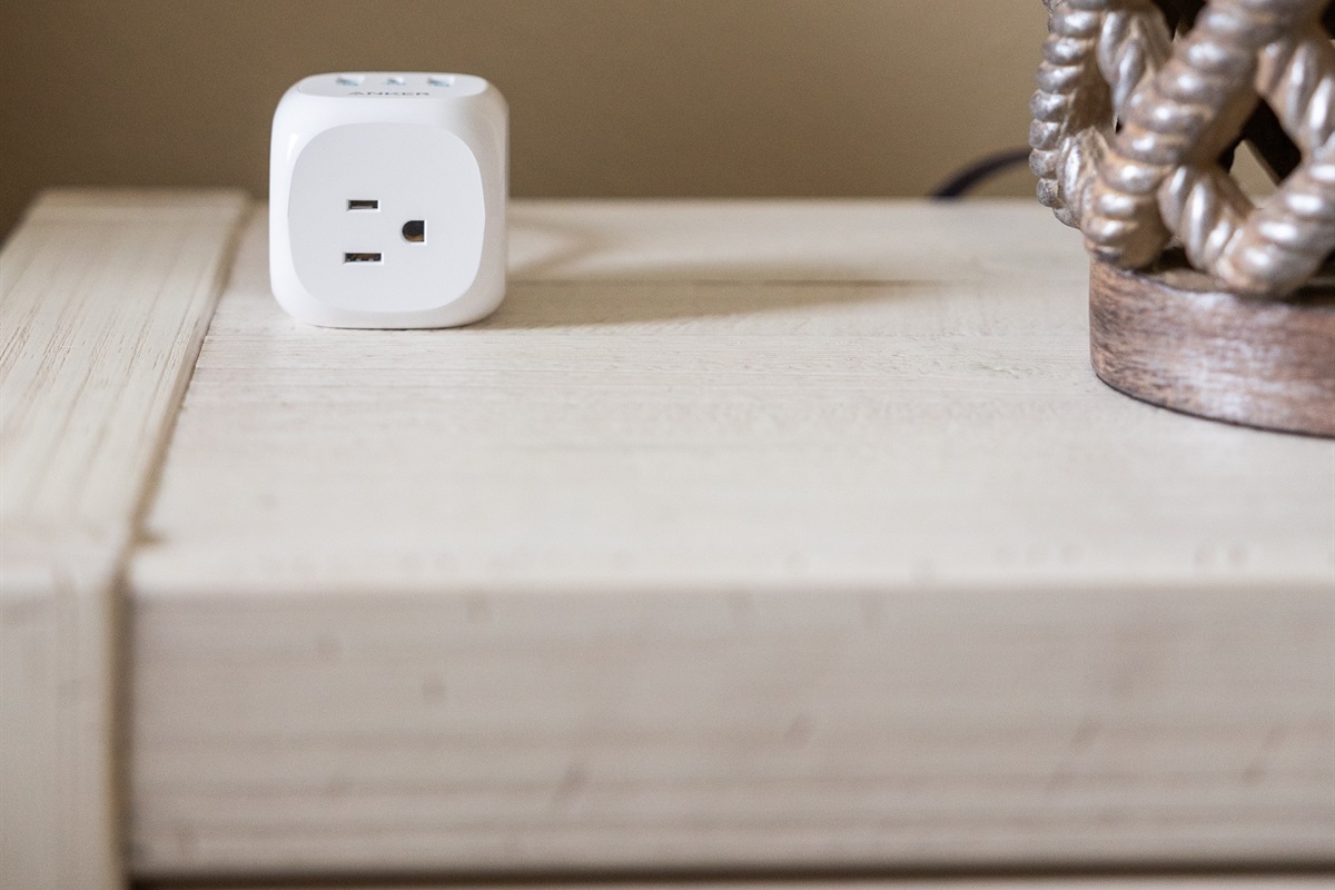 Chargers provided next to every bed.