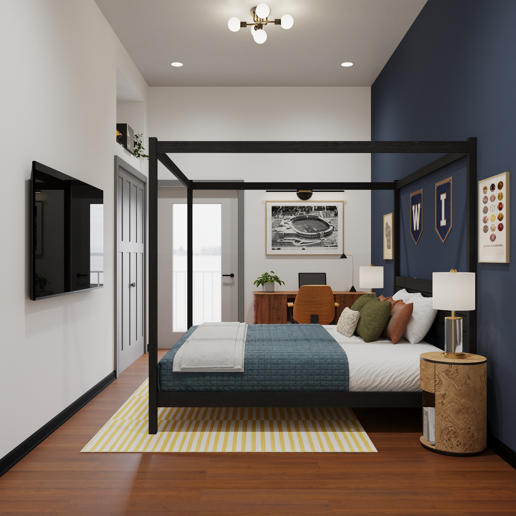 THIS IS A RENDERING - Bedroom 2 - Renovation expected to be completed by August 6th. 