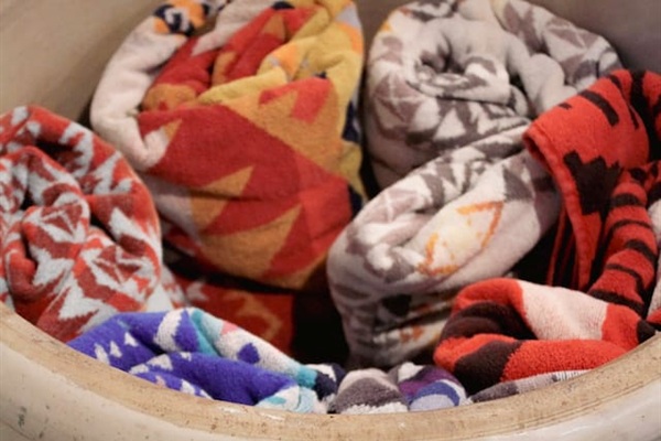 Pendleton oversized towels for the Hot Tub TM