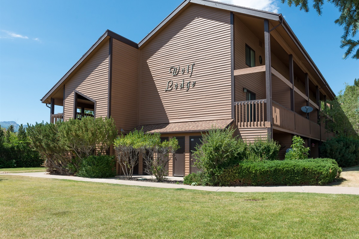 Wolf Lodge exterior—nestled in the heart of Eden’s beautiful Ogden Valley.