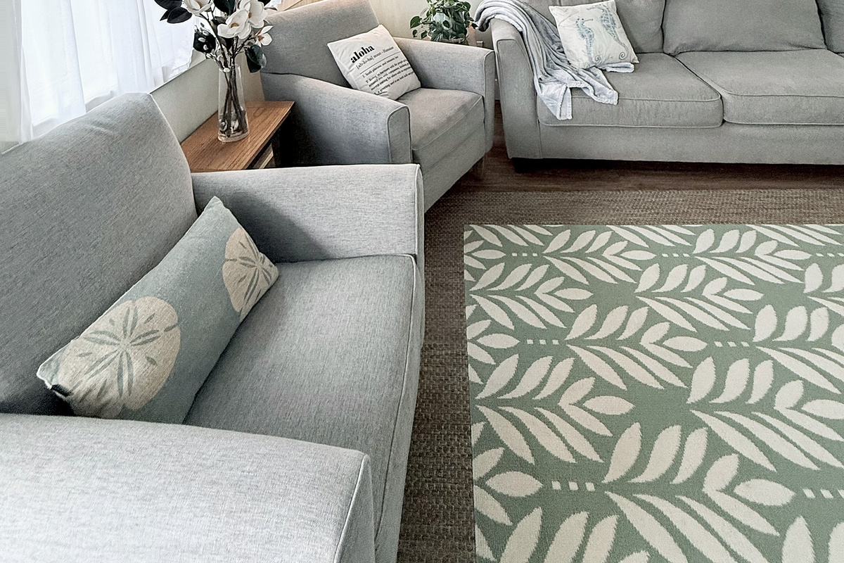 Living Room | Representative Interior. Finishes, decor, and furniture, vary by unit.