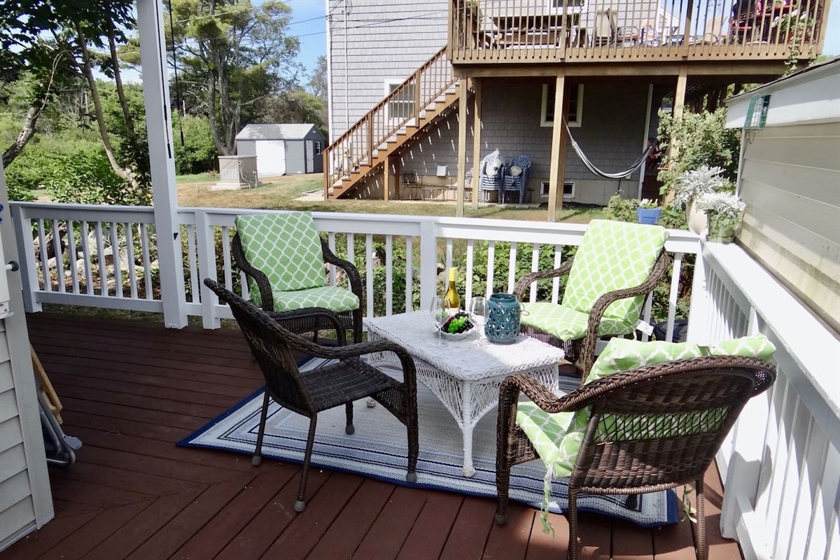 Great outdoor entertaining space for all of your guests!