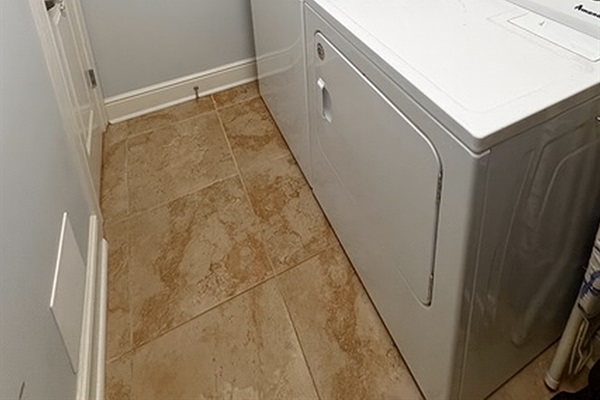 In-unit washer and dryer for easy, stress-free vacation living.