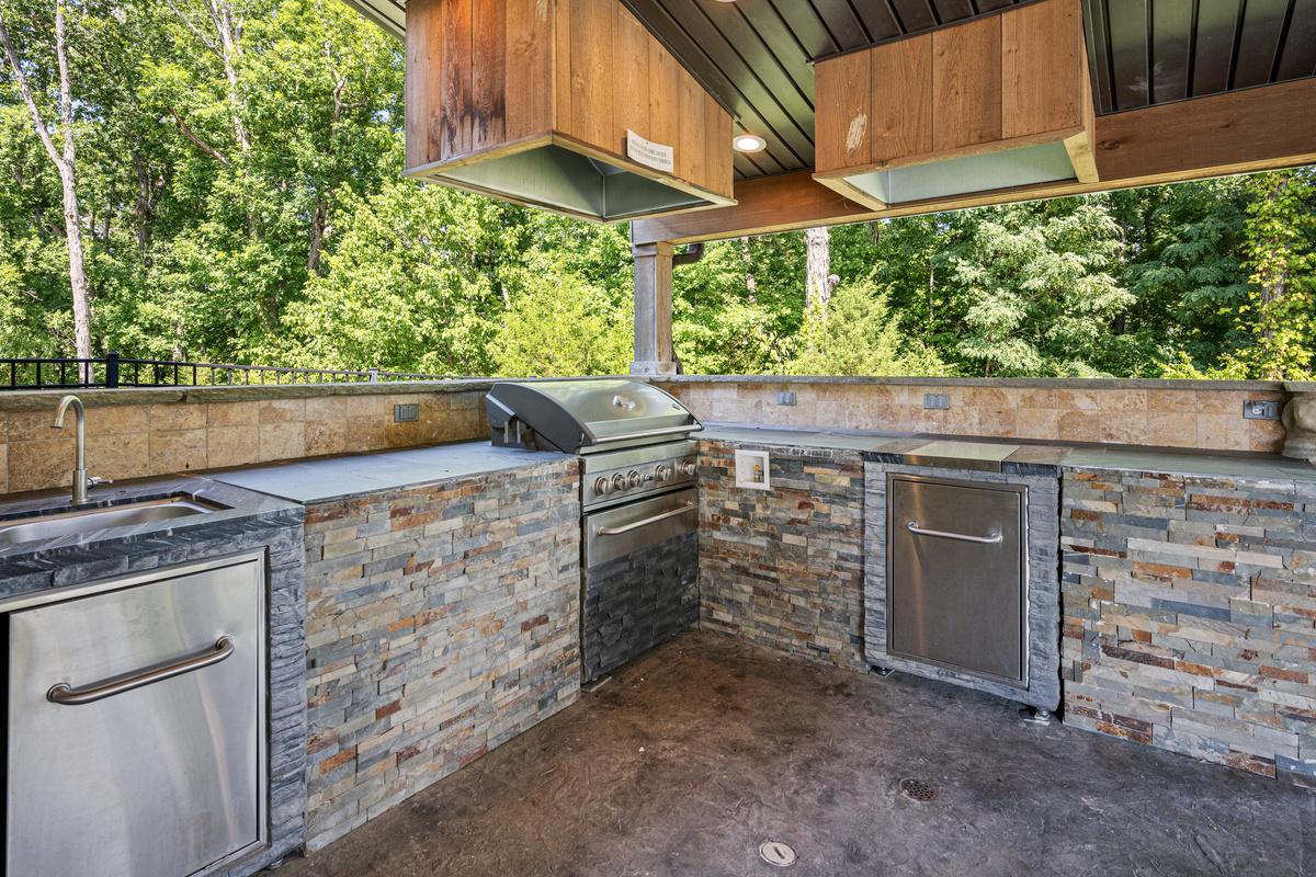 Outdoor Kitchen located at the Clubhouse