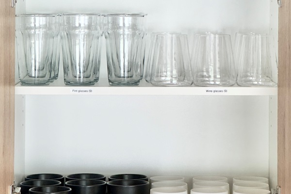 Kitchen - glass ware