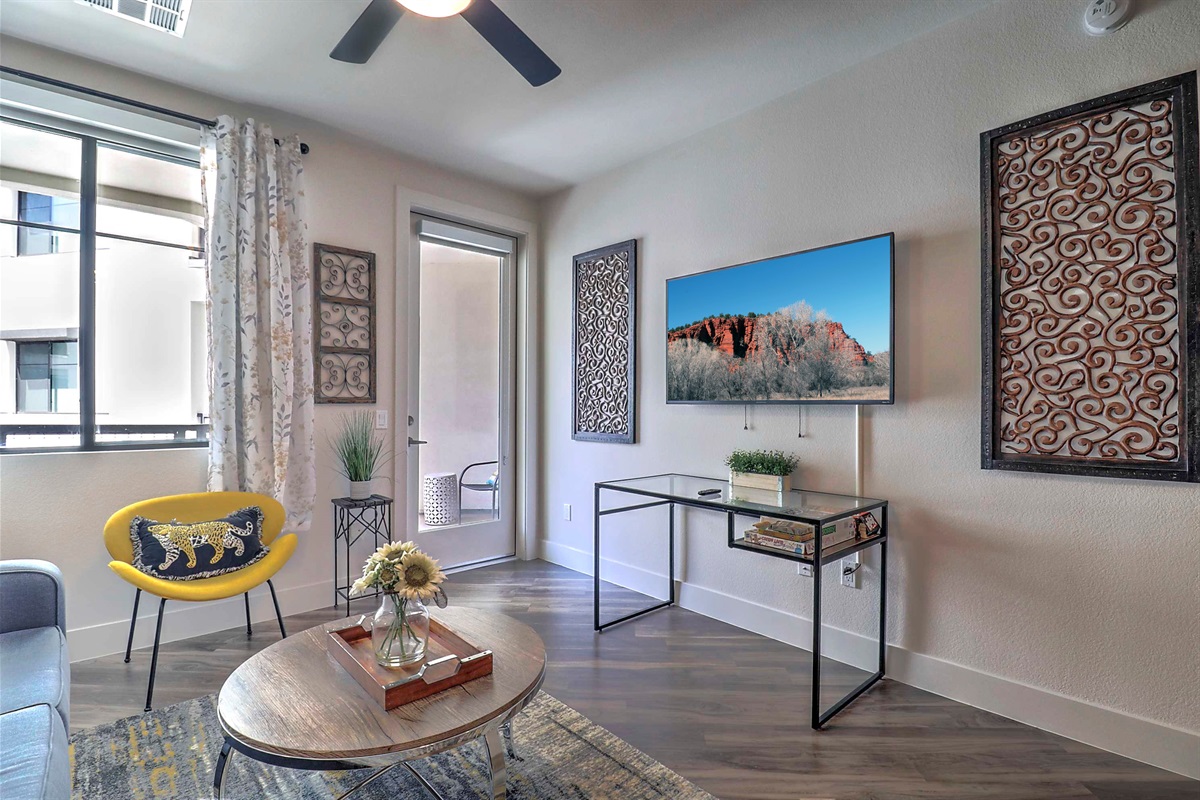 Modern living, productive space.