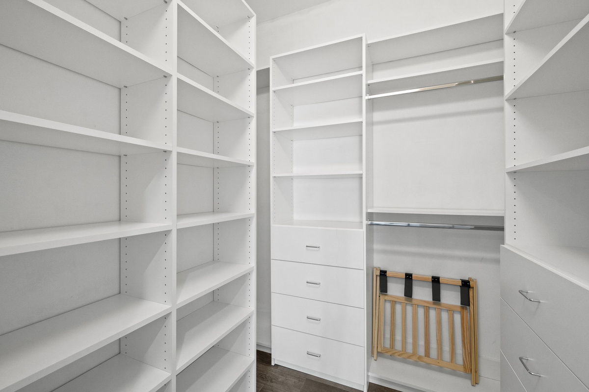 2nd floor master closet