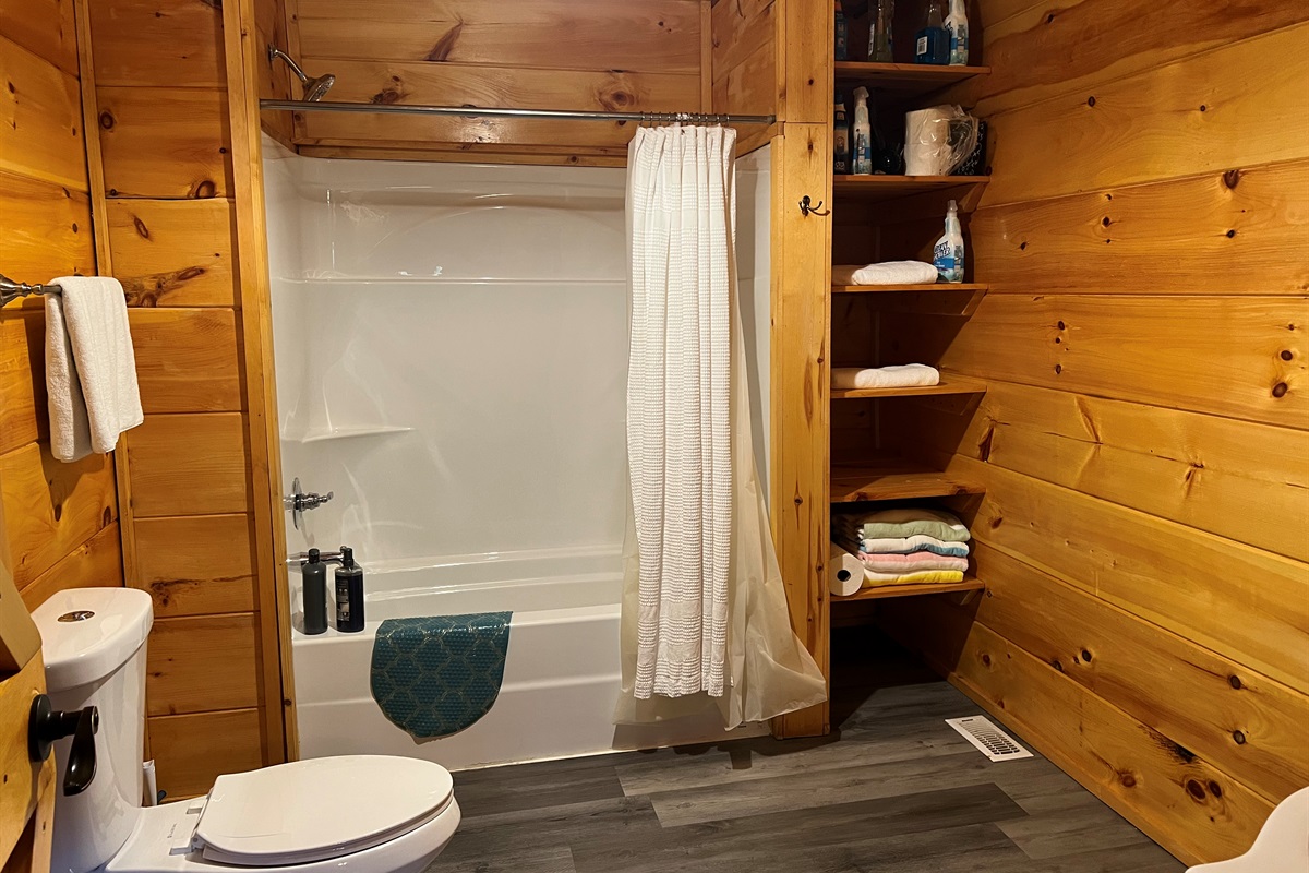 lower level full bath