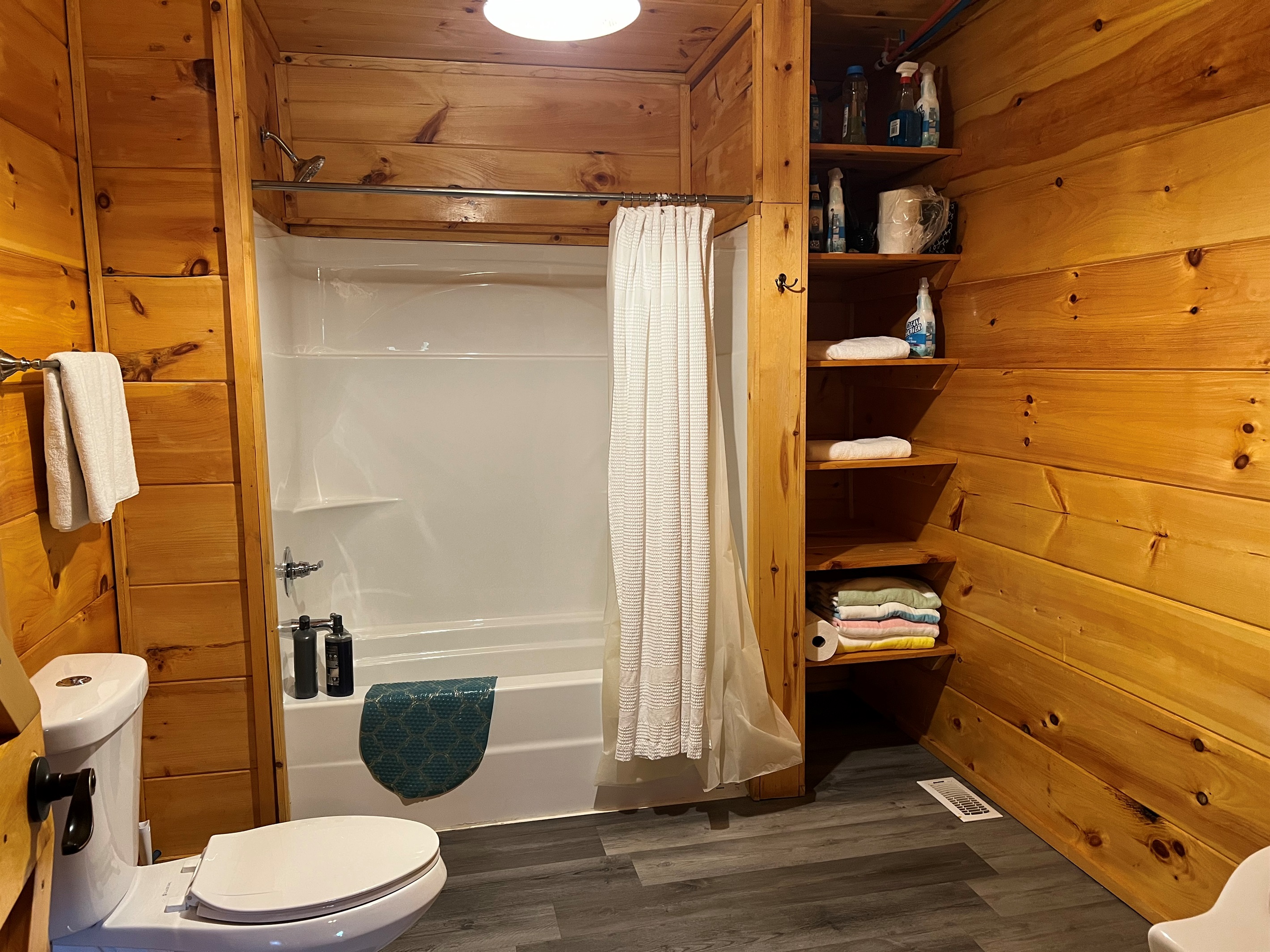 lower level full bath