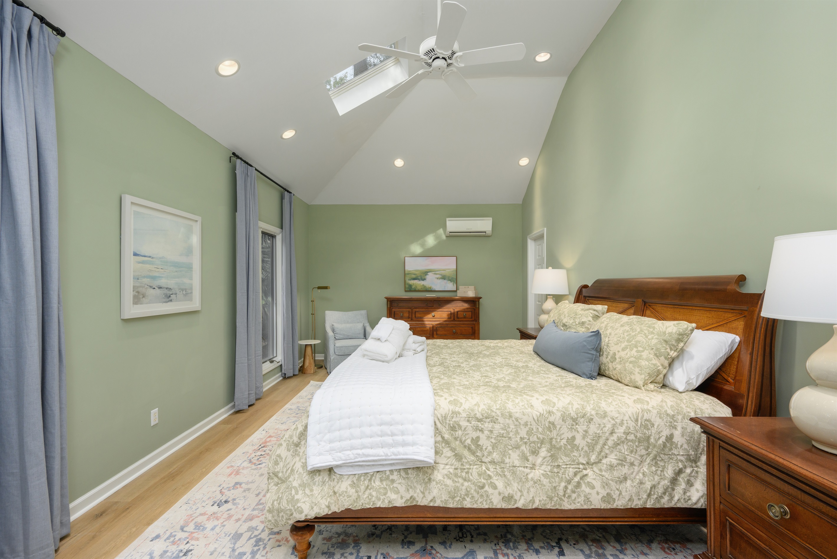 Primary Bedroom features a king bed