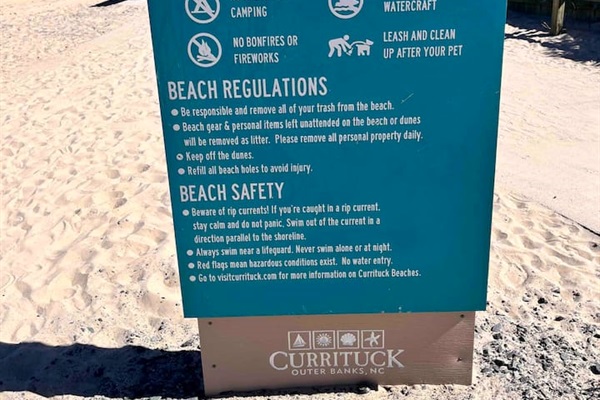 1 minute walt to beach with fully ADA accessible beach access for beach wheelchairs.https://www.visitcurrituck.com/handicap-accessibility/