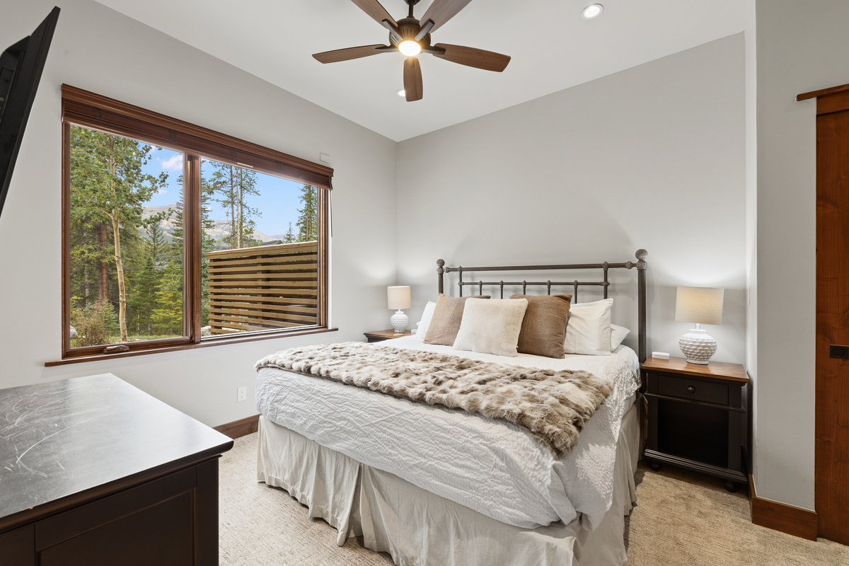 Guest bedroom #2 is a mini suite with King bed and attached full bathroom