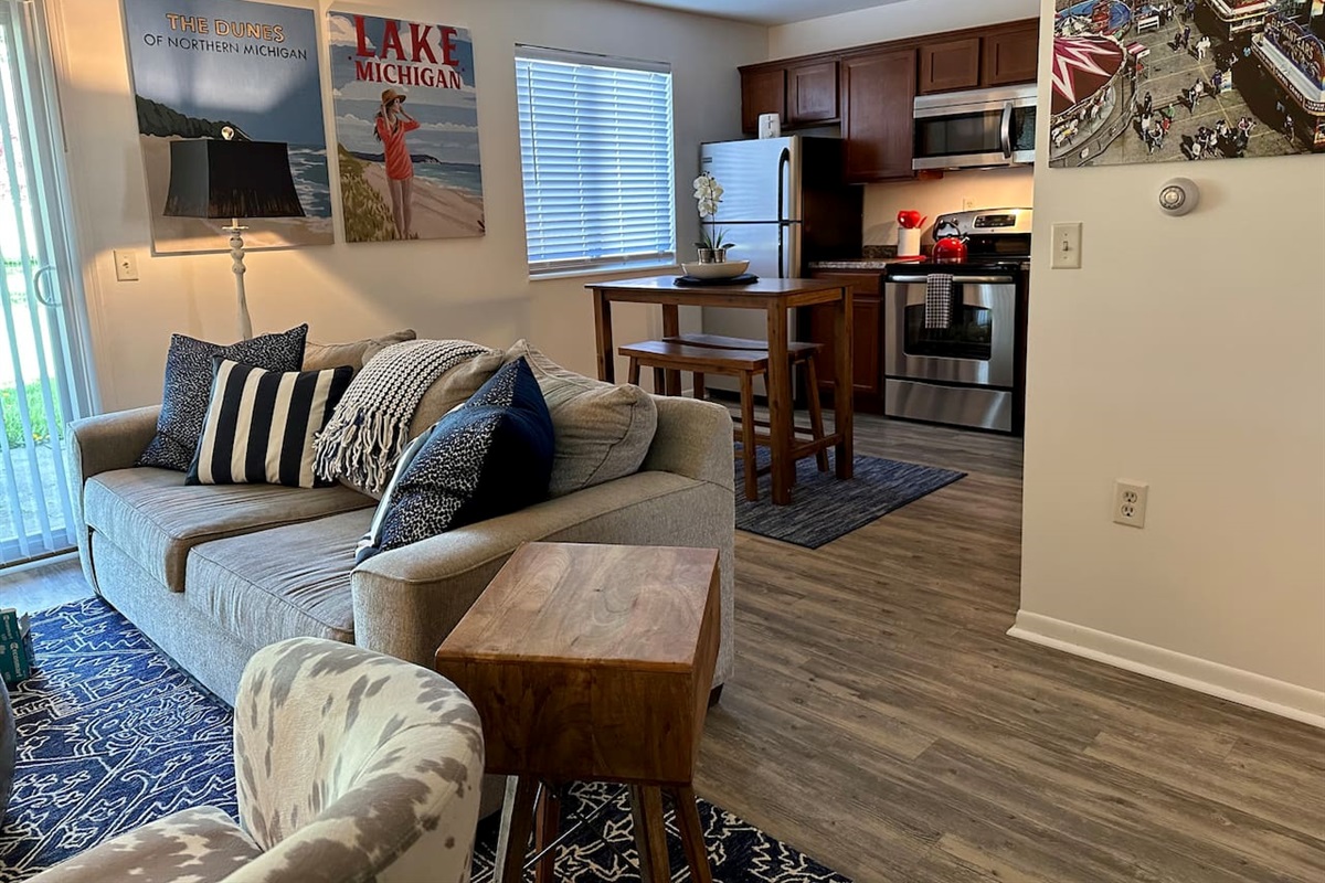 Appointed with Northern Michigan themes.