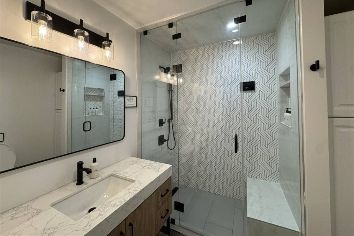 Enjoy a Steam shower apres-ski