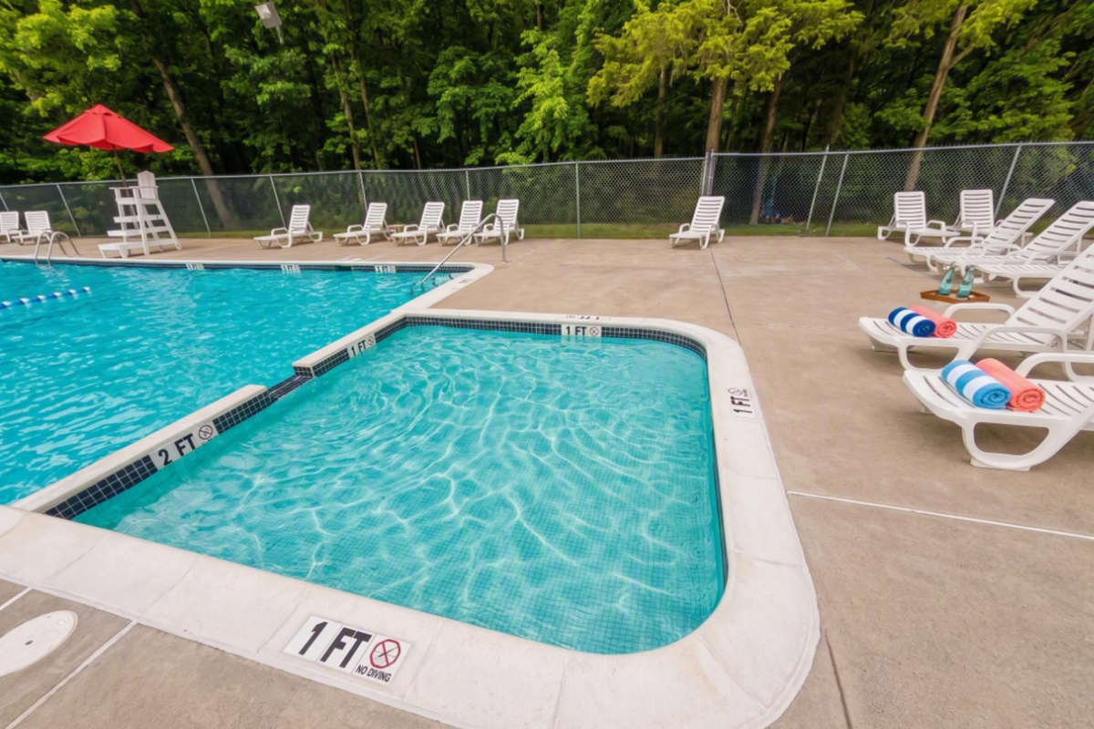 Paddling Pool in Community Pool Area