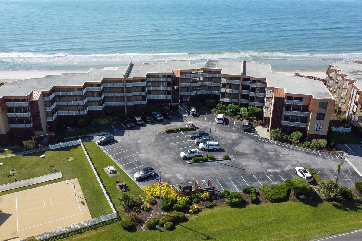 Aerial of Beach Blessing