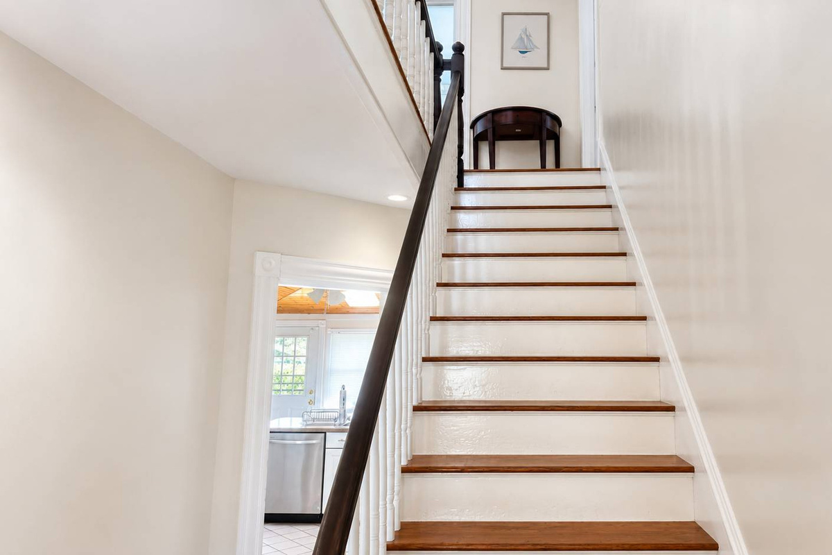 Stairs to second floor