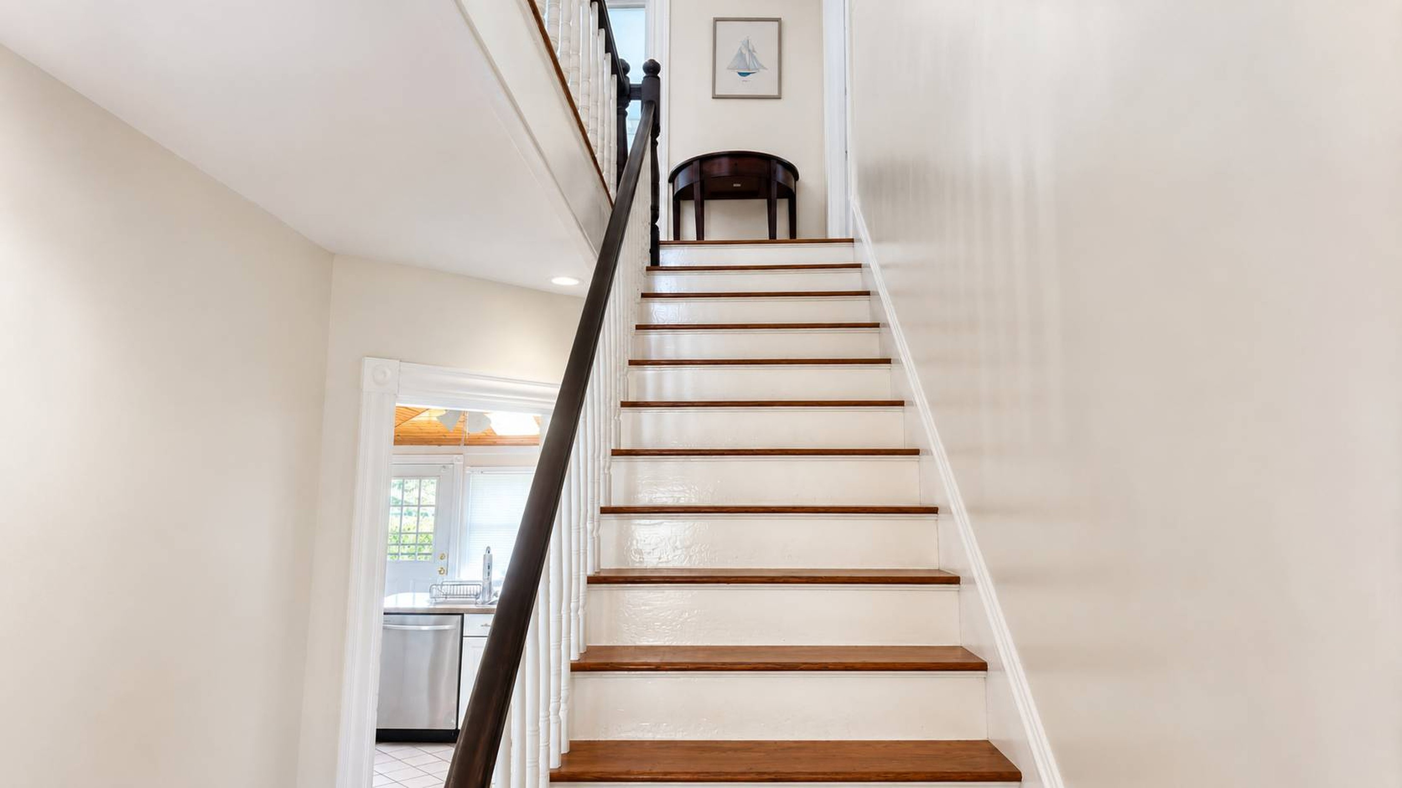 Stairs to second floor