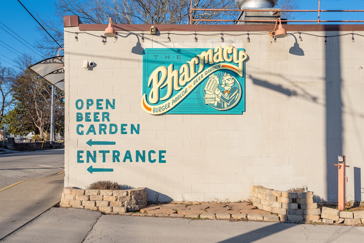 The Pharmacy Burger & Beer Garden is located .2 miles from the house