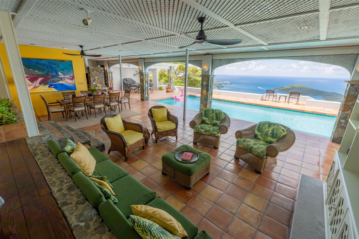 You'll always have a view no matter where you are in Silk Cotton