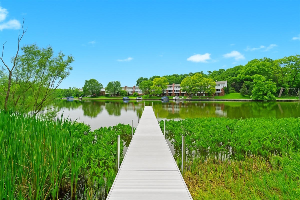 Stunning lakefront access with private dock—perfect for paddling out, fishing, or soaking up the view