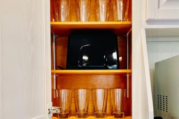 Set of glasses.