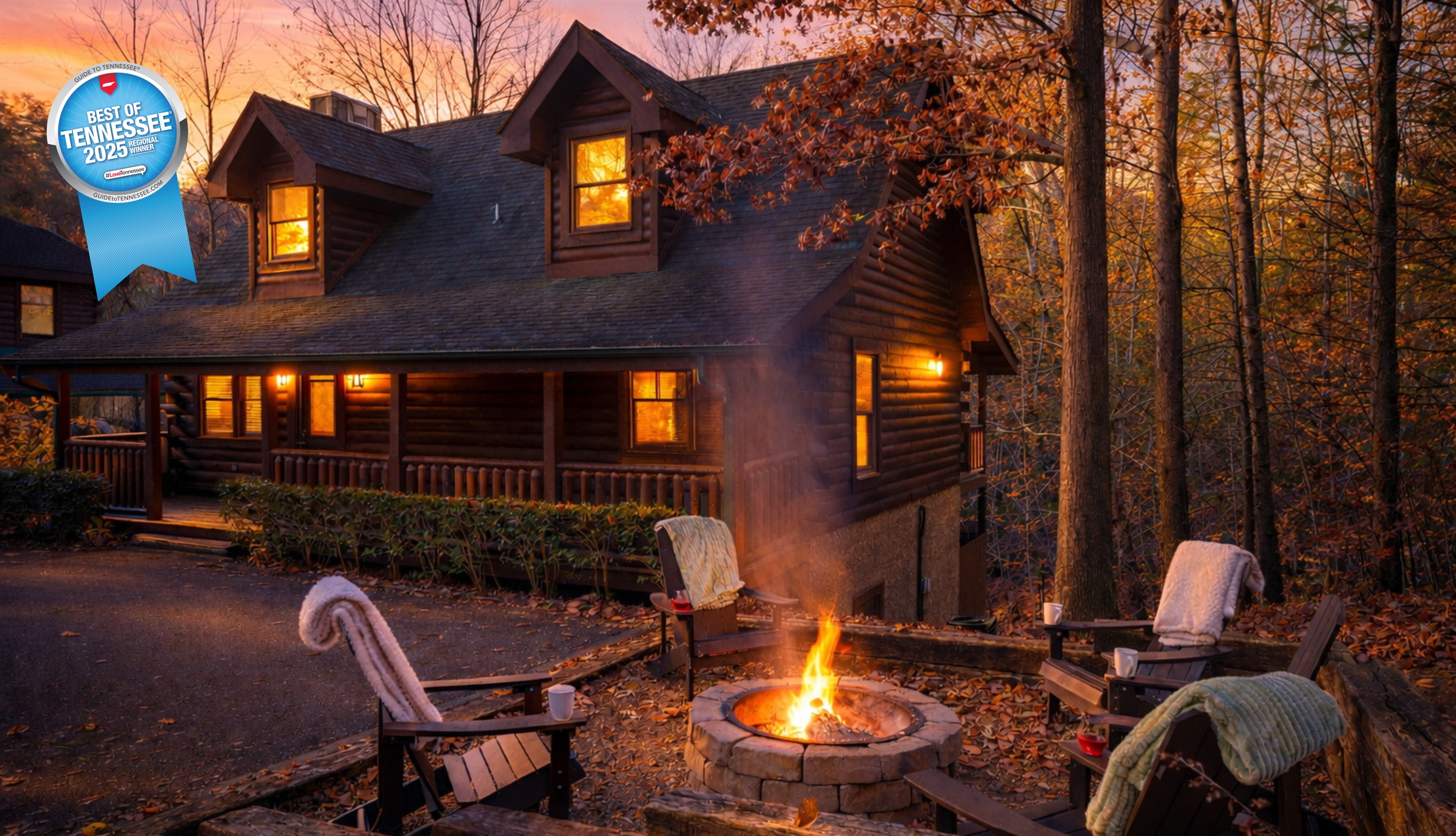 Welcome home to spacious and cozy Mighty Oaks Mountain Retreat. Peacefully tucked away less than 1 mile from the Pigeon Forge Parkway.