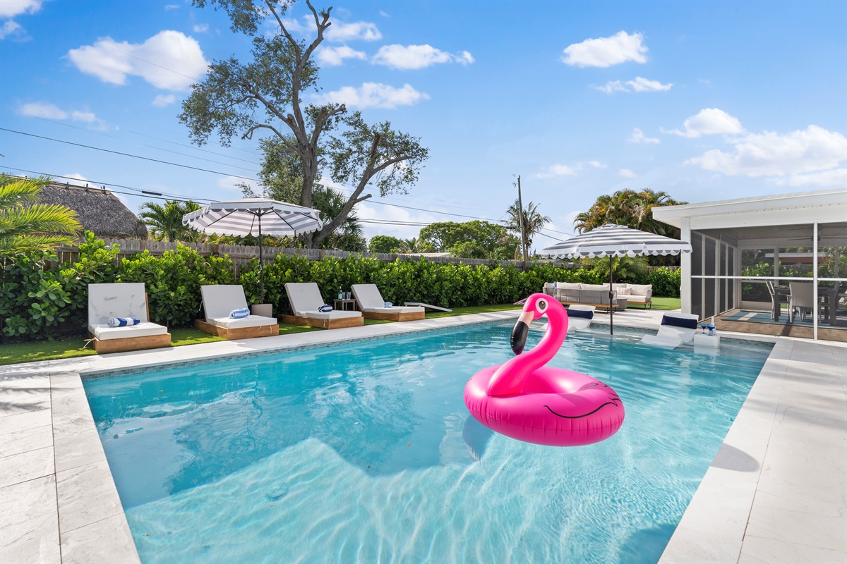 Sunshine, crystal-clear waters, and endless vacation vibes — your private backyard paradise awaits.