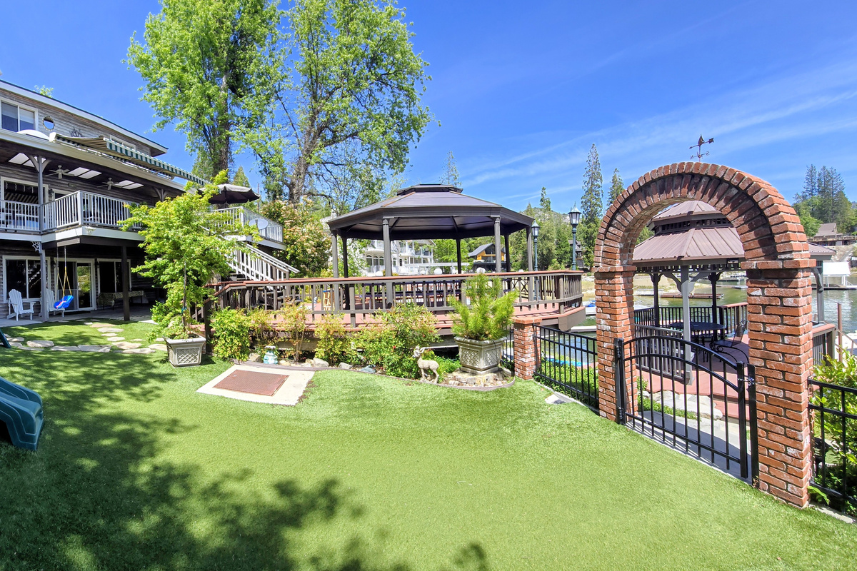 Backyard view