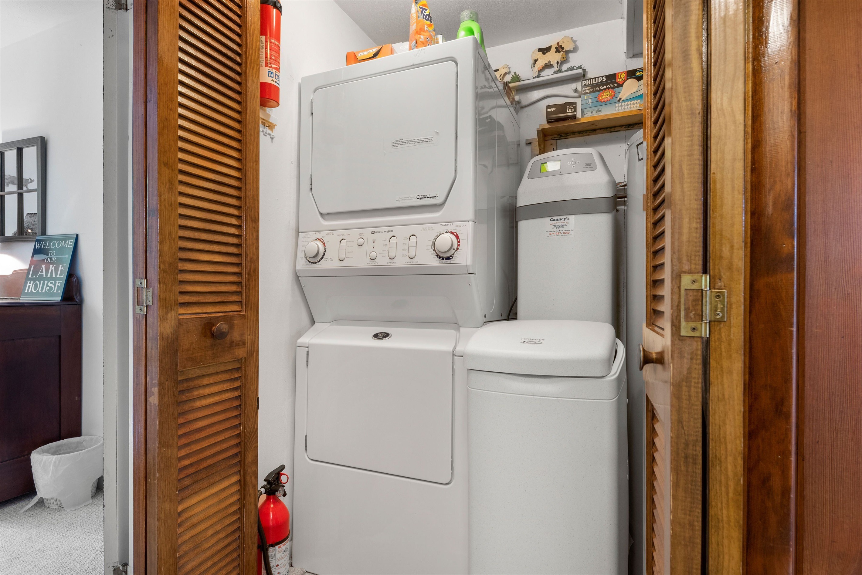 Private washer and dryer