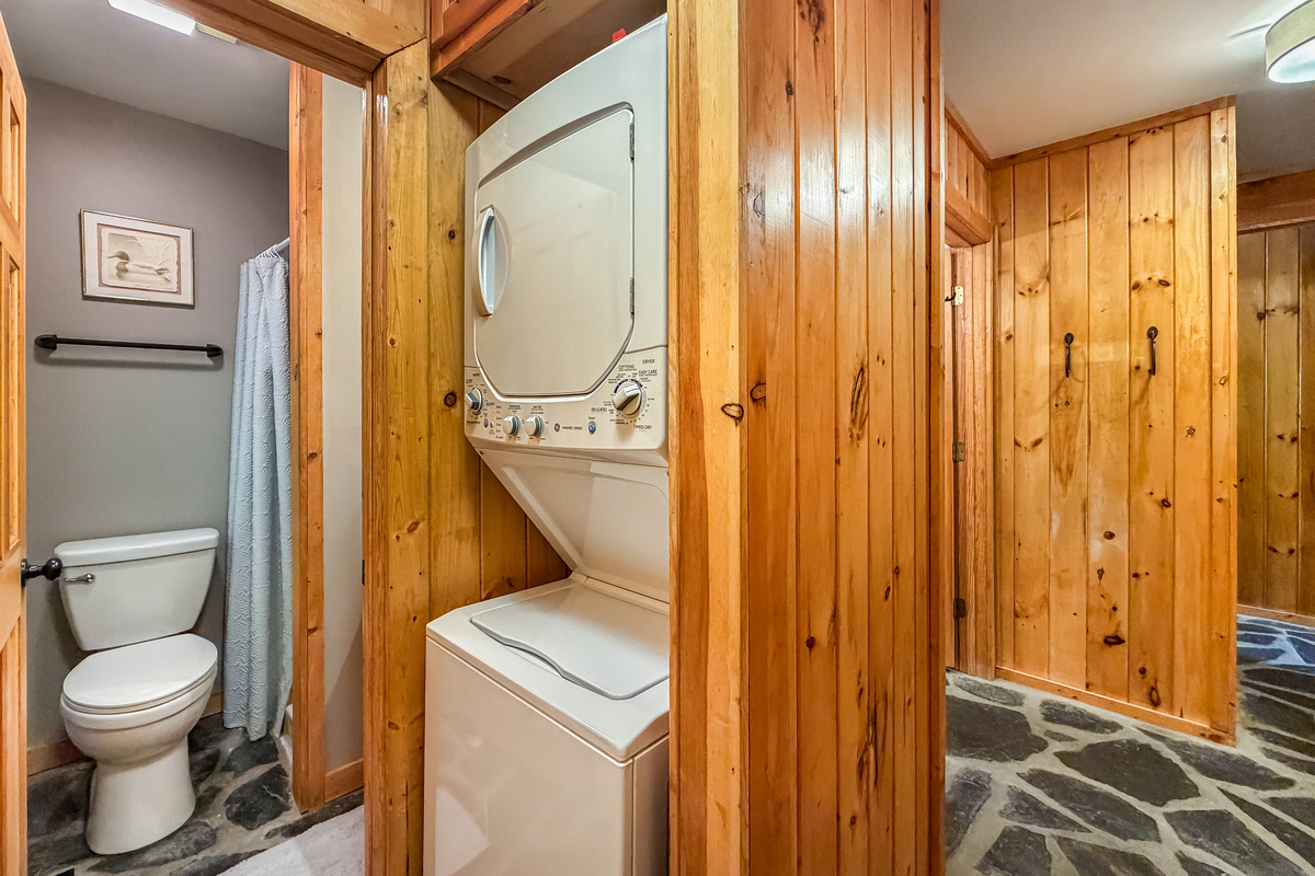 Laundry closet - next to 2nd full bathroom 