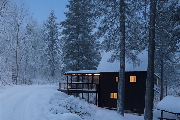 This winter photo was created with AI - updated winter photos to come soon