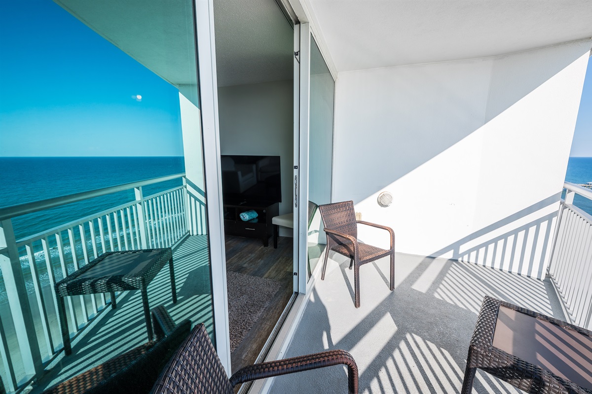 Breathtaking Views from Balcony!