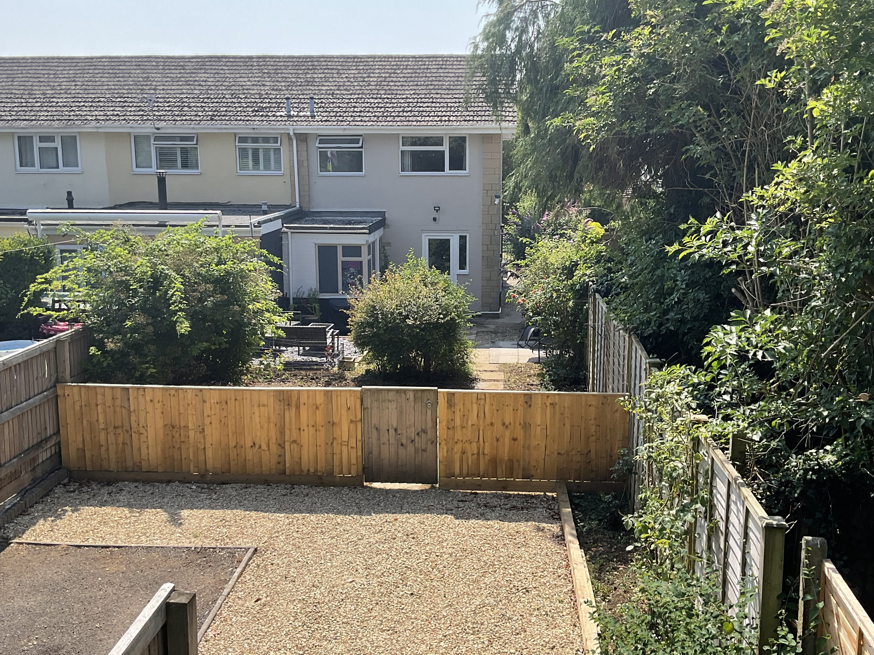 Parking adjoining the property.