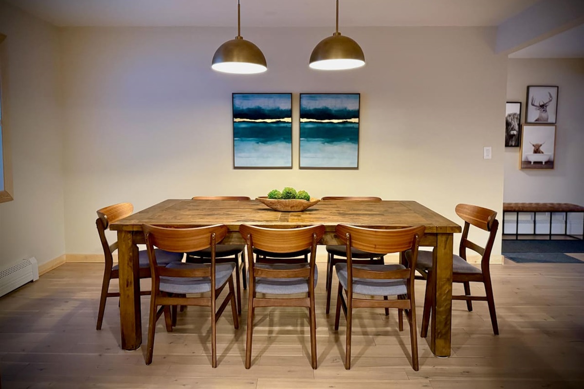 Unit A Dining Room