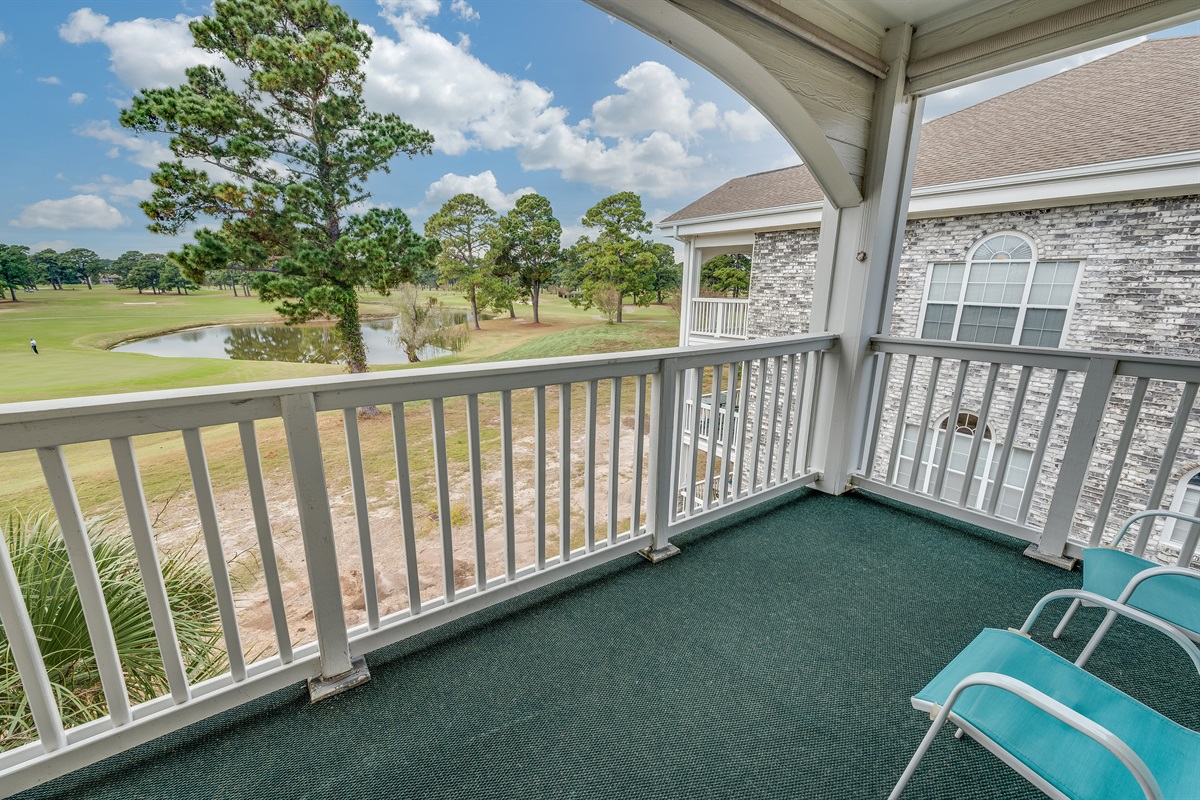 Balcony with Amazing Views