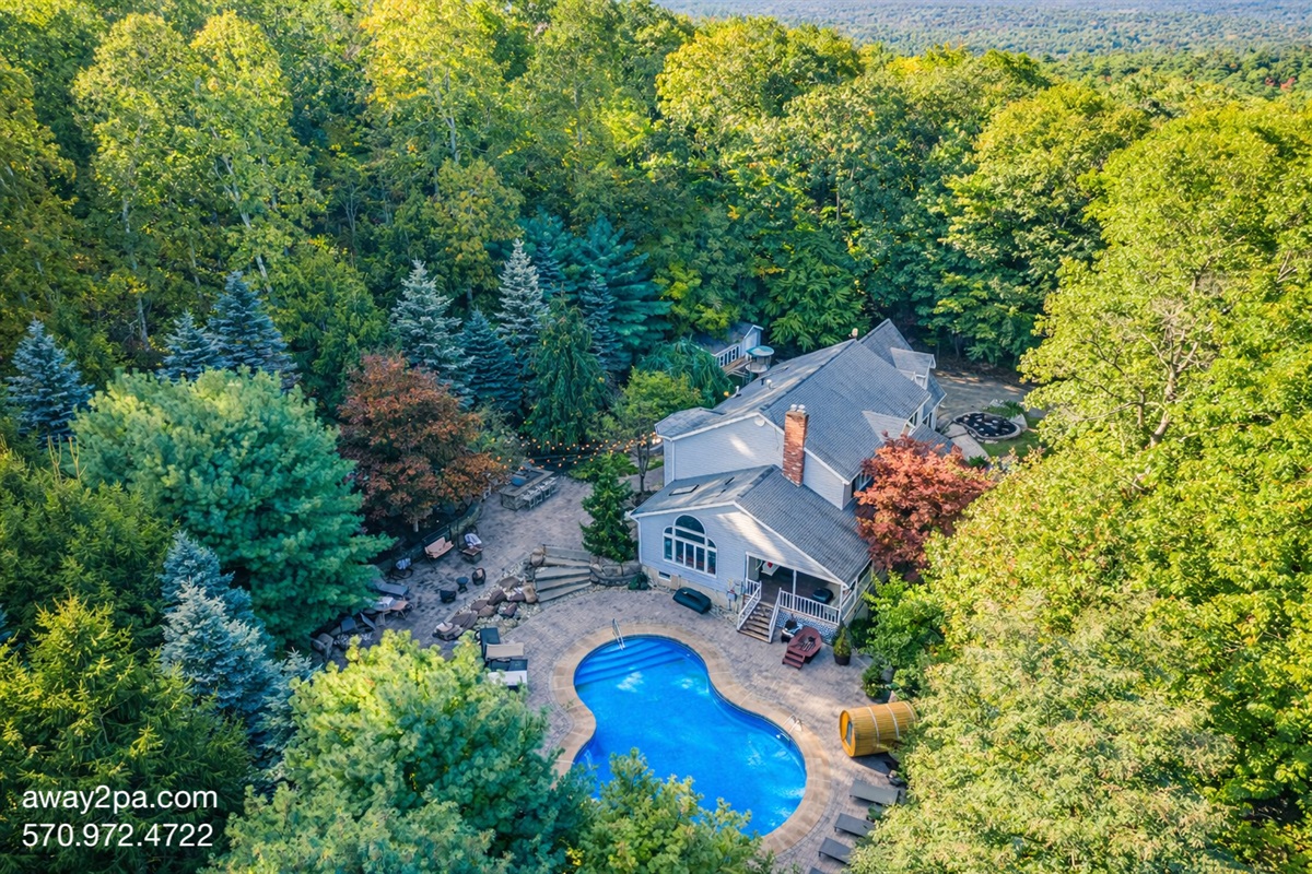Complete tranquility and seclusion