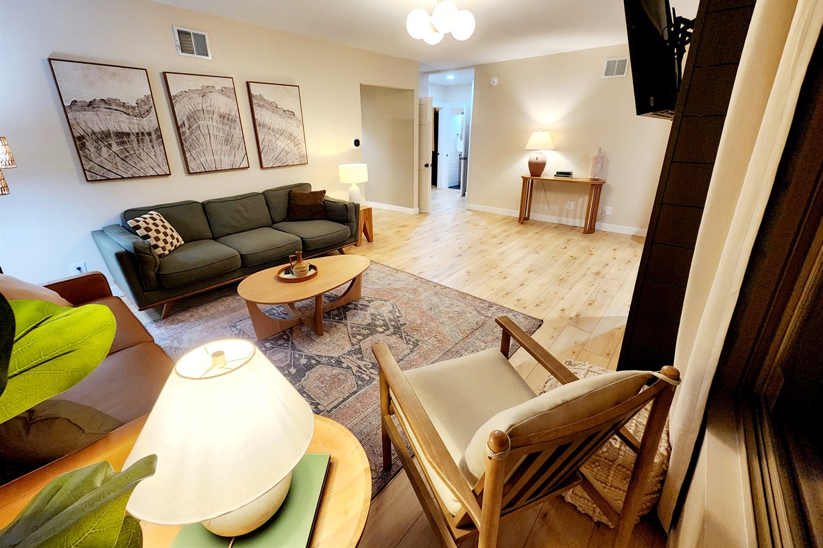 Large living room to fit the whole family