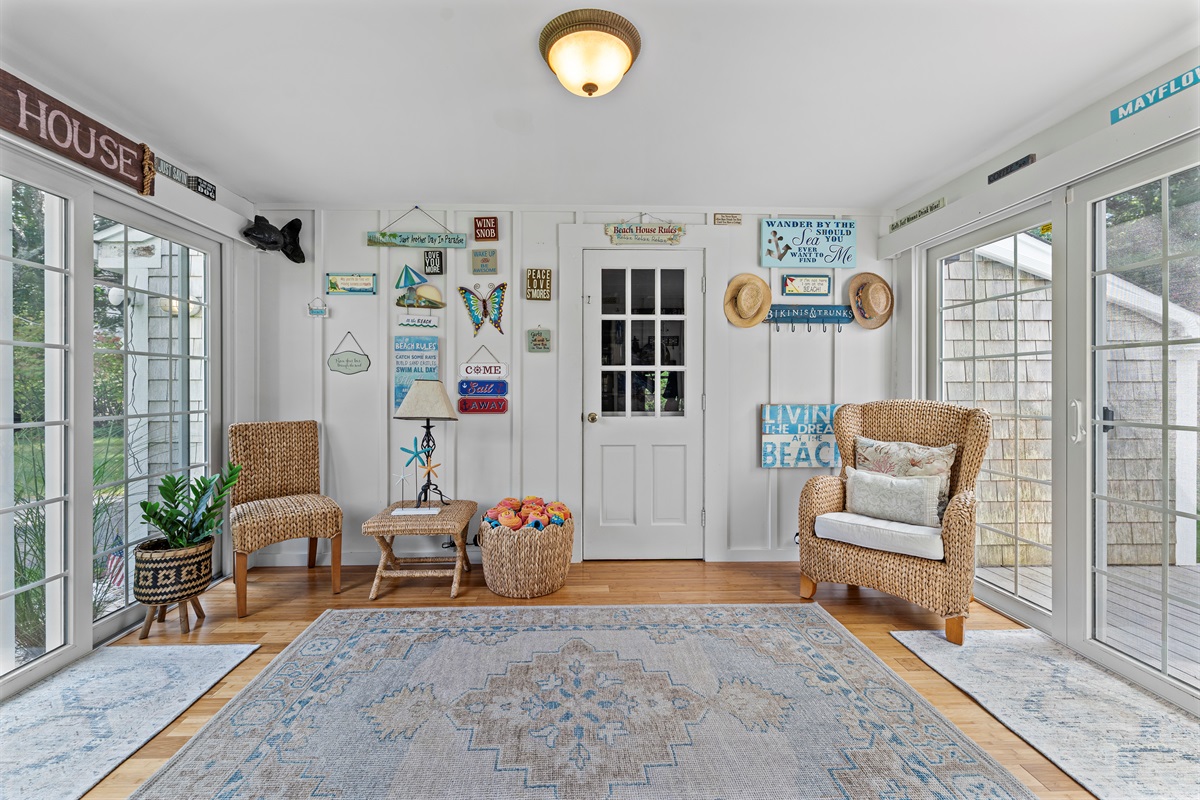 It can be your mudroom or hallway, whichever you prefer!