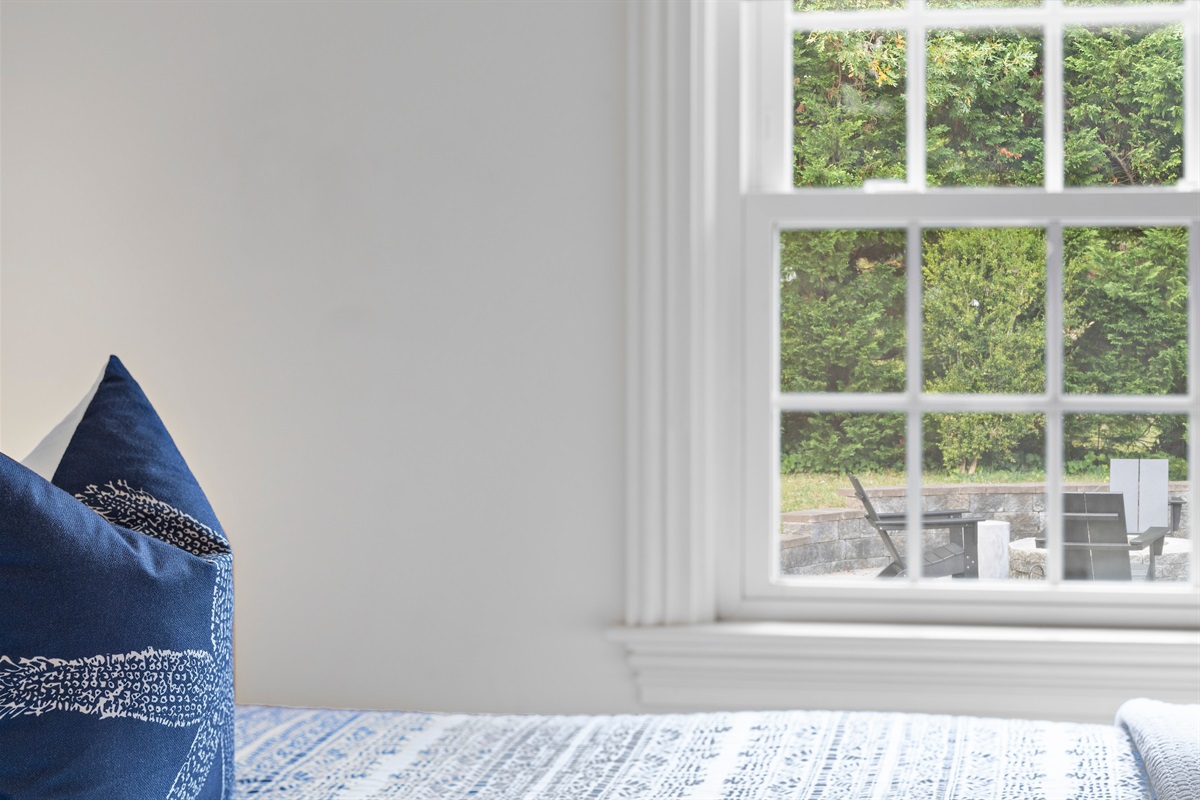 Your personal retreat, complete with a queen sized bed!