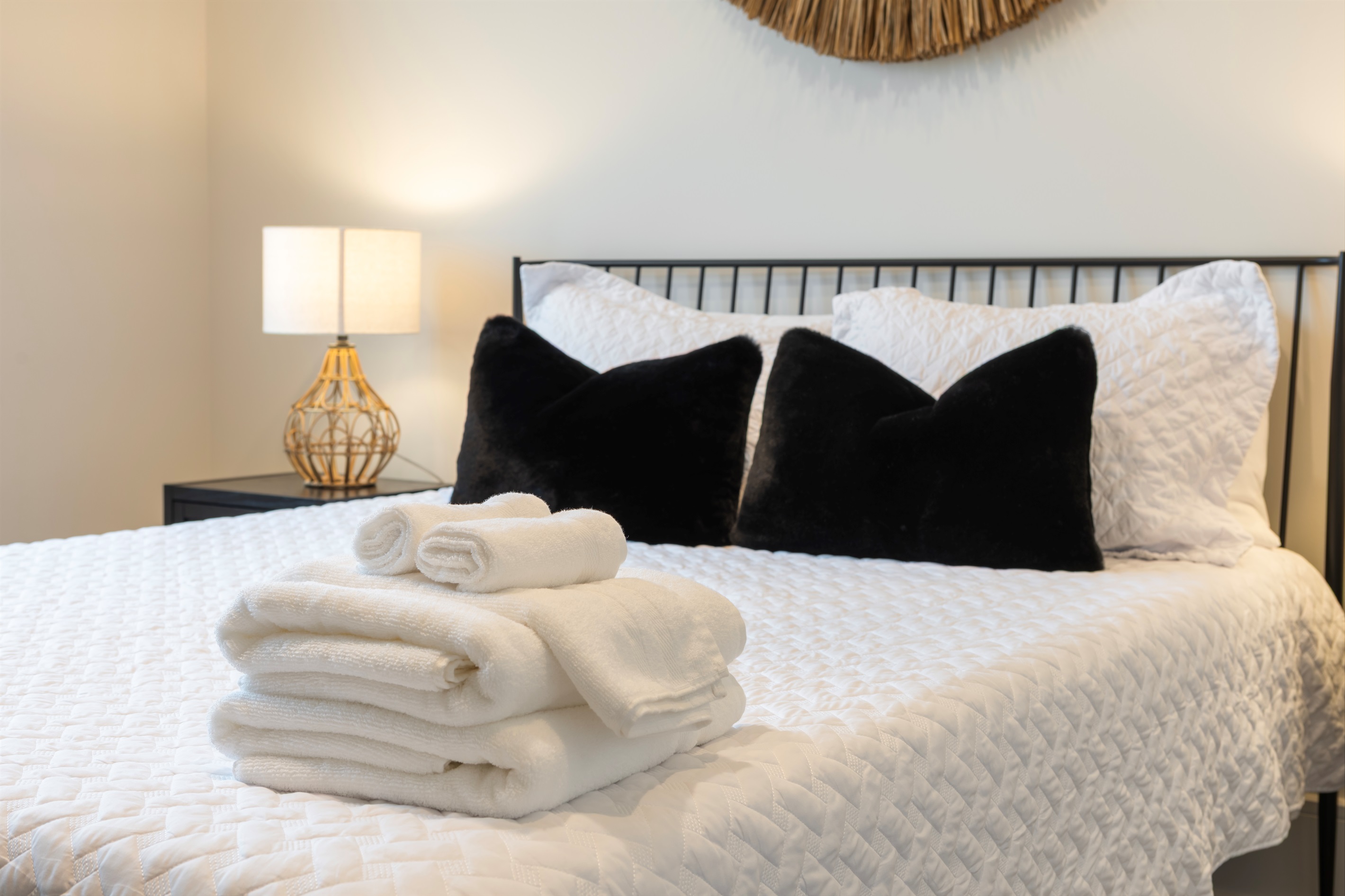 Bedroom 2 - Bed and bath linens provided