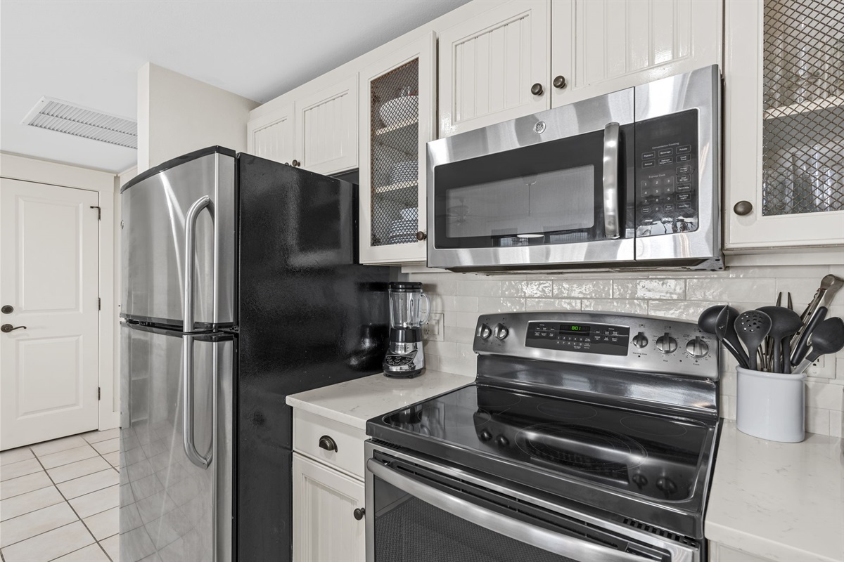 All Stainless Steel Appliances