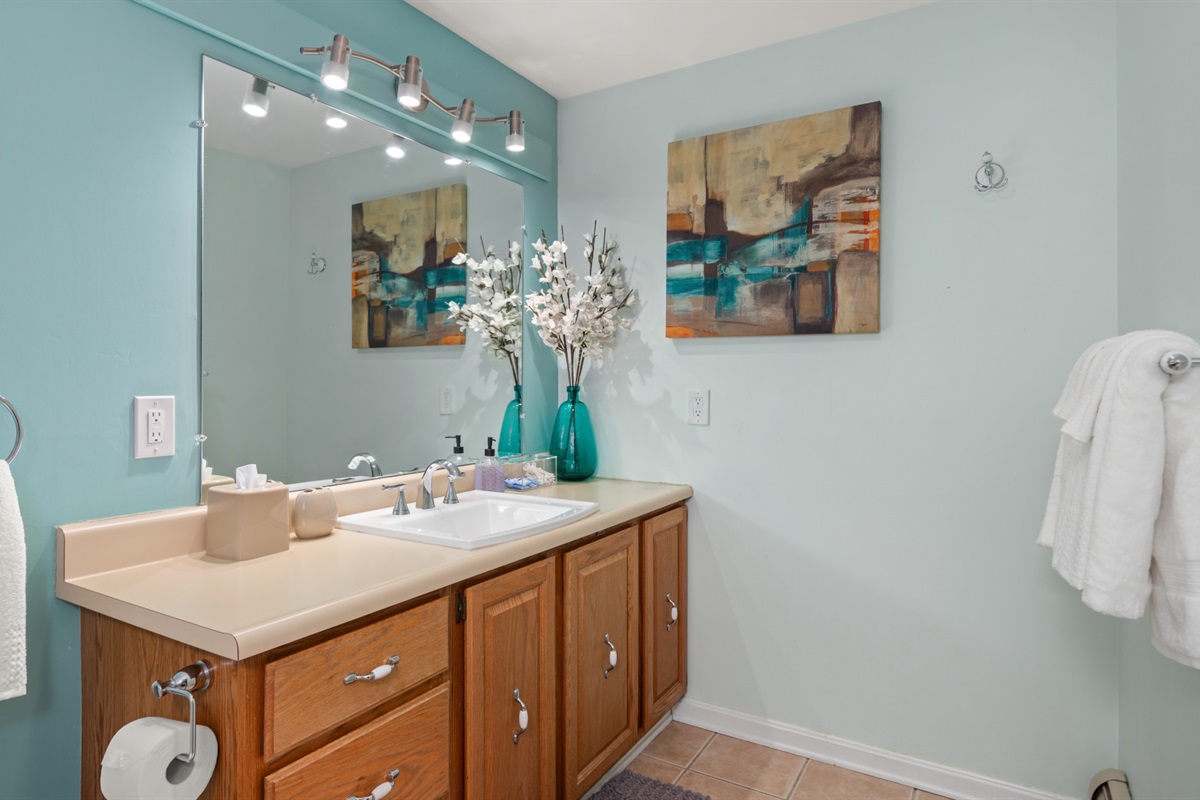 Full bathroom lower unit