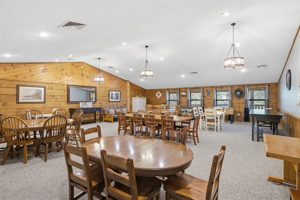 Dining Room- large enough for whole group!
